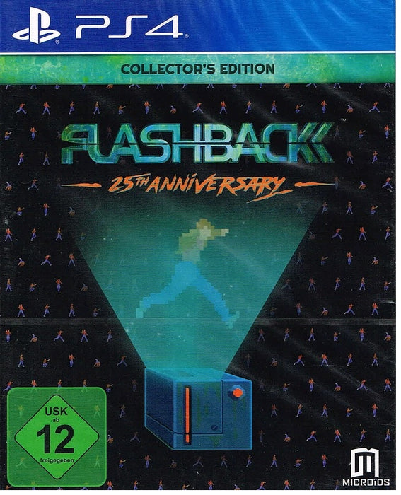 Flashback 25th Anniversary Collectors Edition (German Box - EFIGS in Game)  PS4