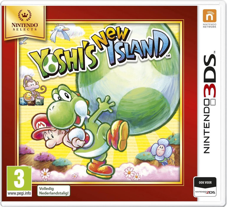 Yoshi's New Island (Selects) (Dutch Box with Multi Lang in Game) 3DS