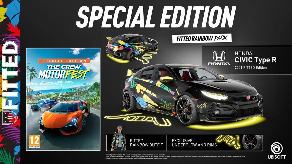 The Crew: Motorfest - Special Edition (French Box Multi Lang In Game) (Compatible with Xbox One) Xbox X