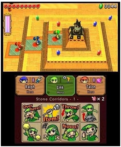 The Legend of Zelda: Tri Force Heroes (German Box - Multi Lang In Game) 3DS