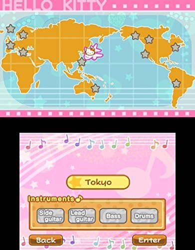 Hello Kitty and Friends: Rockin World Tour (DELETED TITLE) 3DS