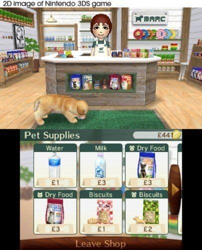 Nintendogs and Cats 3D: Golden Retriever (Selects) (DELETED TITLE) 3DS