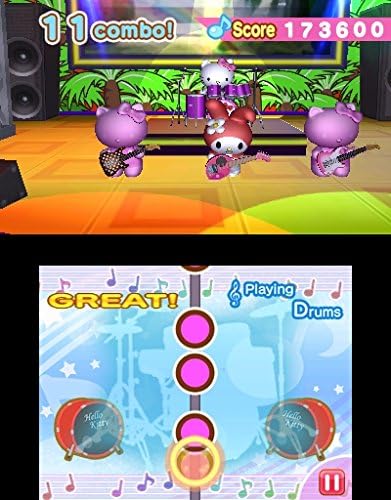 Hello Kitty and Friends: Rockin World Tour (DELETED TITLE) 3DS