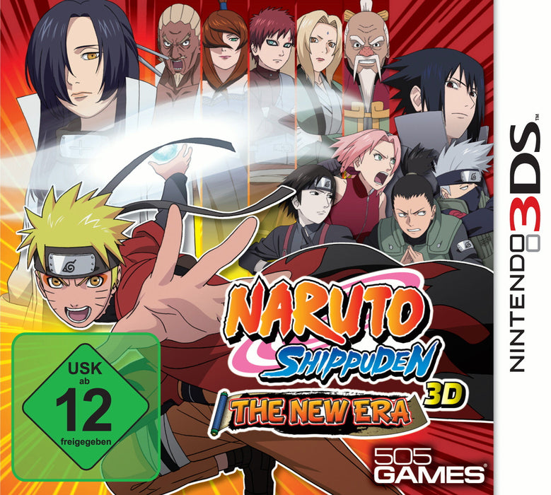 Naruto Shippuden 3D: The New Era (German Box) 3DS