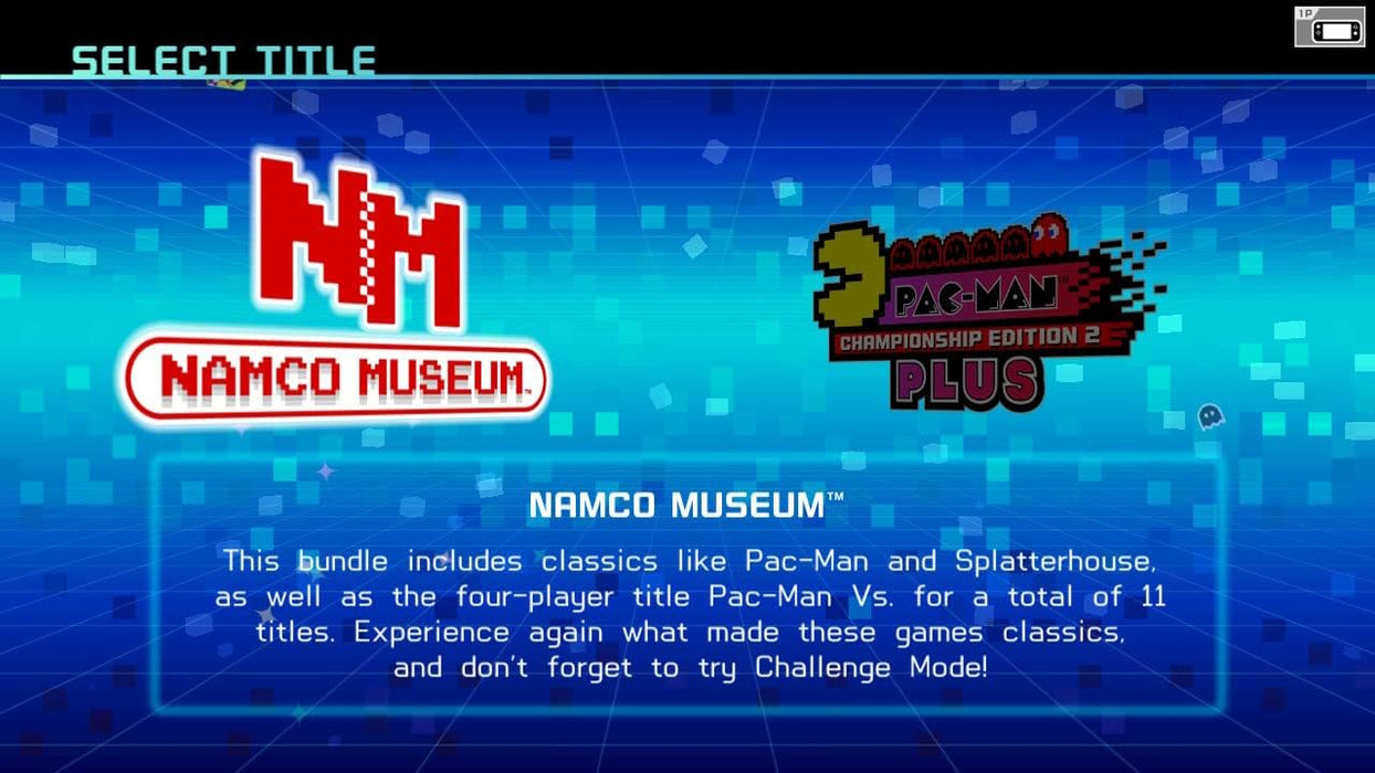 Namco Museum Arcade Pac Switch