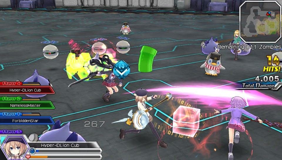 MegaTagmension Blanc + Neptune VS Zombies (USA IMPORT) (DELETED TITLE) Vita