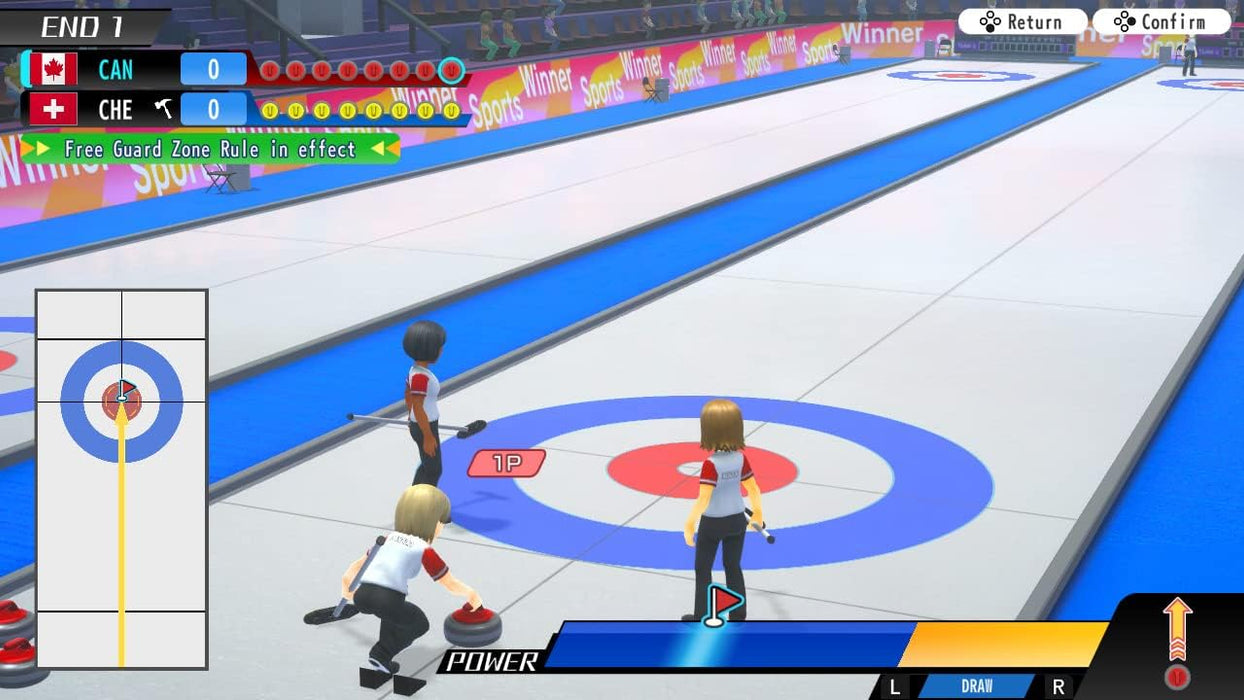 Let's Play Curling!! (USA IMPORT) Switch