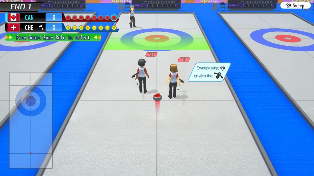 Let's Play Curling!! (USA IMPORT) Switch