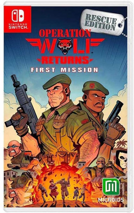 Operation Wolf Returns: First Mission - Rescue Edition Switch