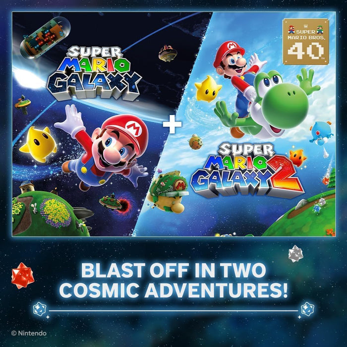 Super Mario Galaxy + Super Mario Galaxy 2 (Double Pack) Switch
