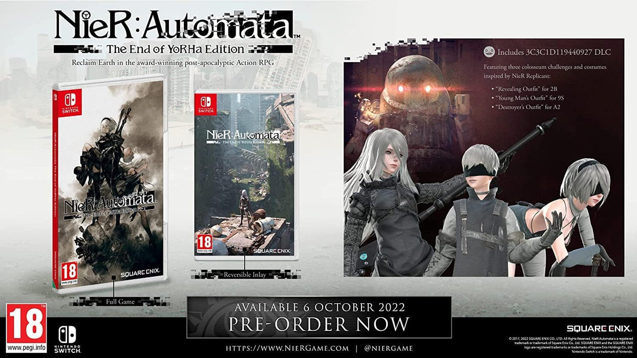 NieR: Automata - The End of YoRHa Edition Switch