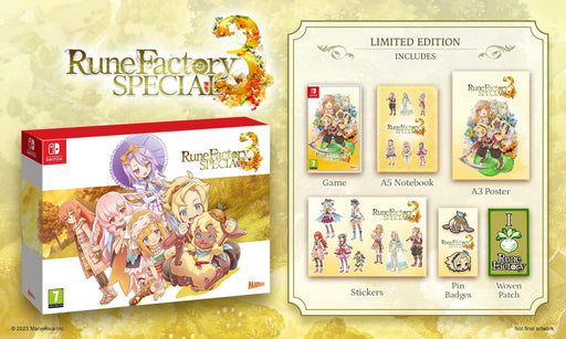 Rune Factory 3 Special - Limited Edition Switch