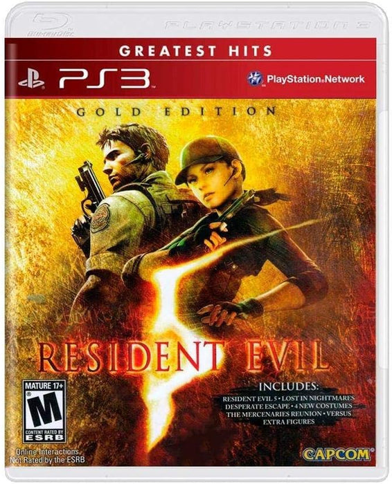 Resident Evil 5: Gold Edition (USA IMPORT) (Greatest Hits) PS3