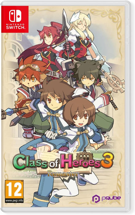Class of Heroes 3 Remaster Switch