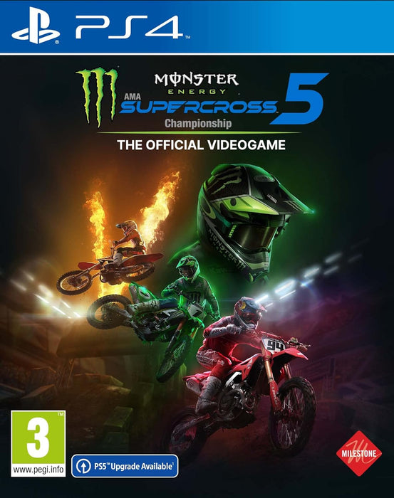 Monster Energy Supercross 5  PS4