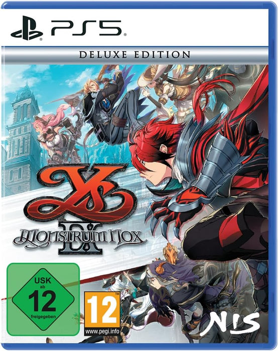 Ys IX: Monstrum Nox Deluxe Edition (German Box) PS5