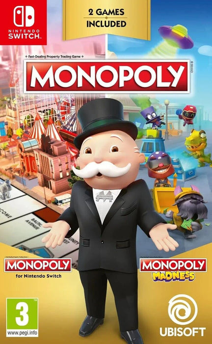 Monopoly + Monopoly Madness (Double Pack) (English/Polish Box) Switch