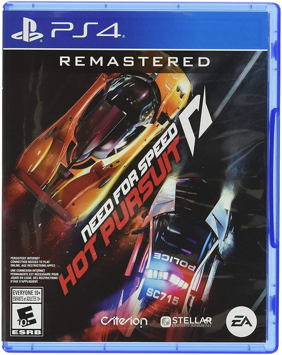Need for Speed: Hot Pursuit Remastered (English/French Box) (USA IMPORT) PS4