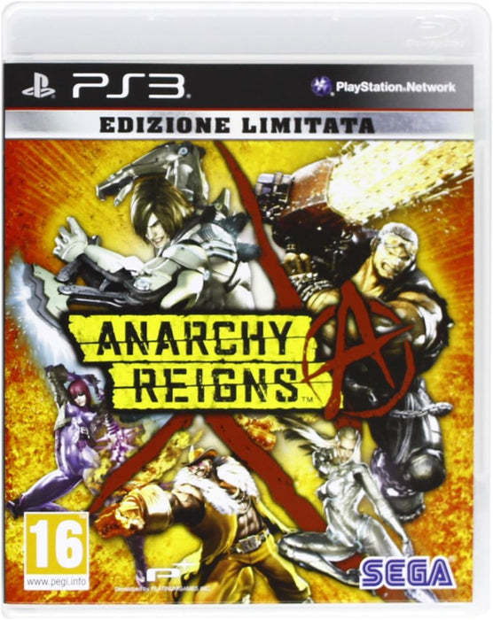 Anarchy Reigns - Limited Edition (Italian Box) (DELETED TITLE) PS3