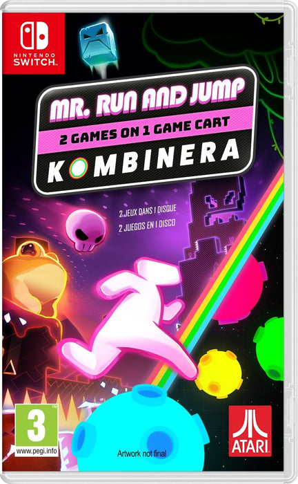 Mr. Run & Jump + Kombinera - Adrenaline Pack (2 Games on 1 Disc) Switch