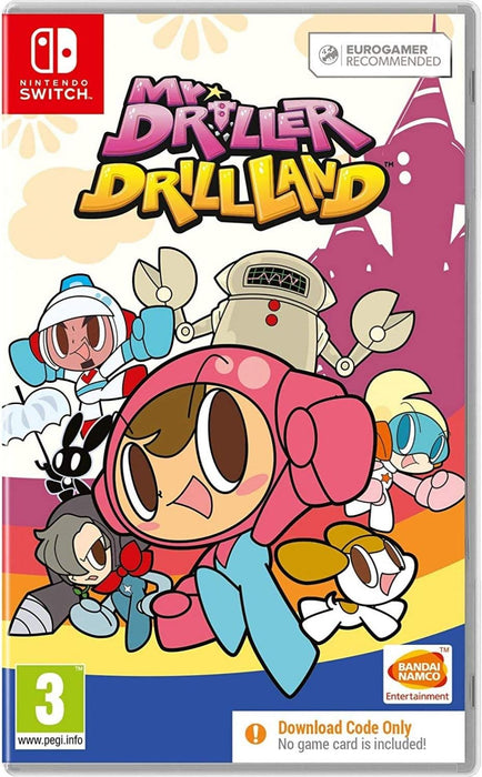 Mr DRILLER DrillLand (Code in a box) Switch