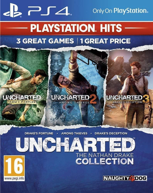 Uncharted: The Nathan Drake Collection (Playstation Hits)  PS4