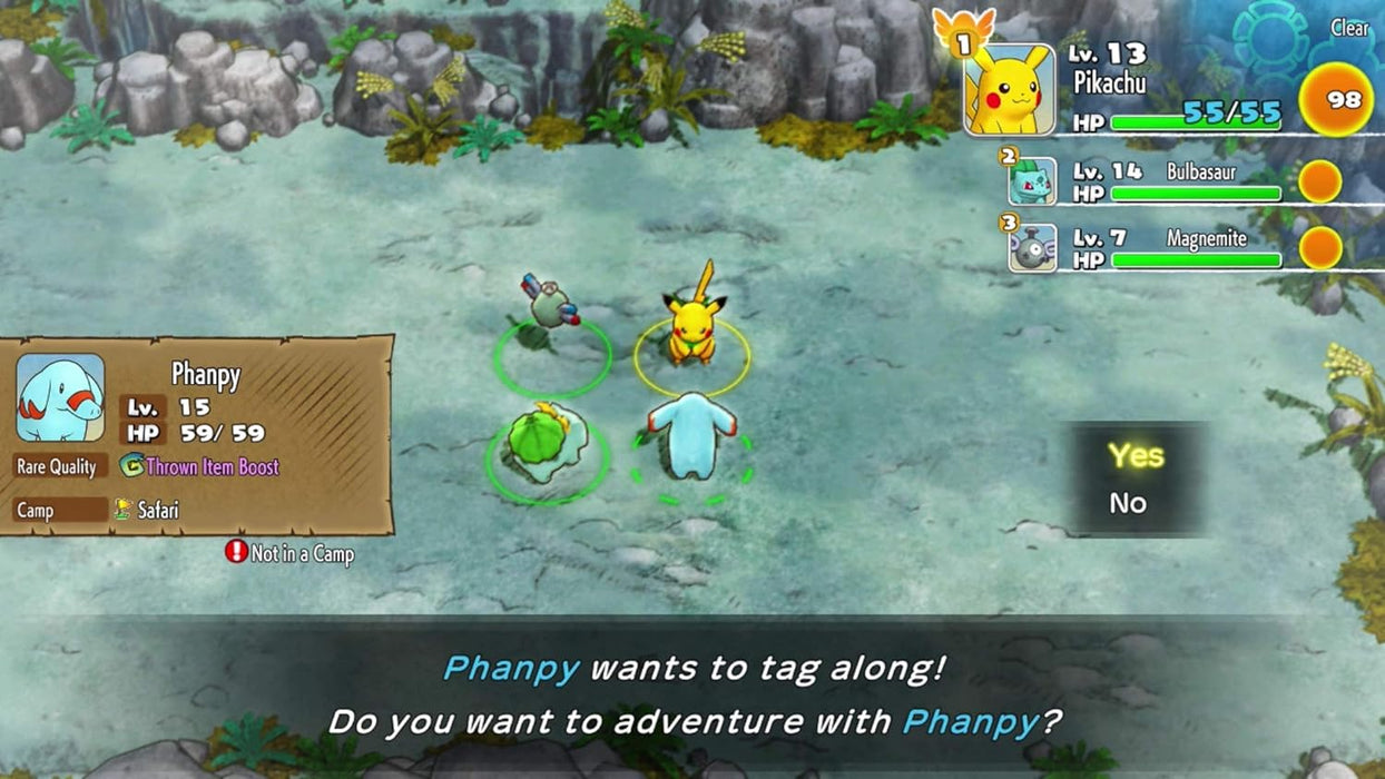 Pokemon Mystery Dungeon: Rescue Team DX Switch