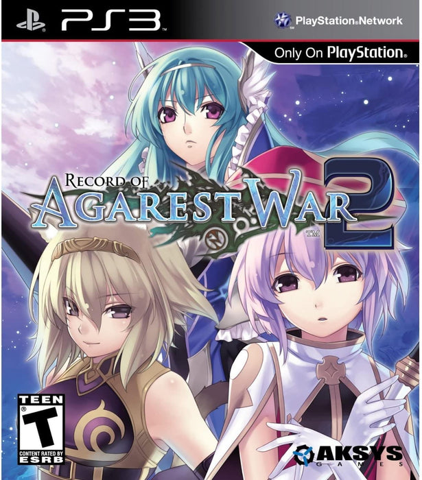 Record of Agarest War 2 Standard (USA IMPORT) PS3