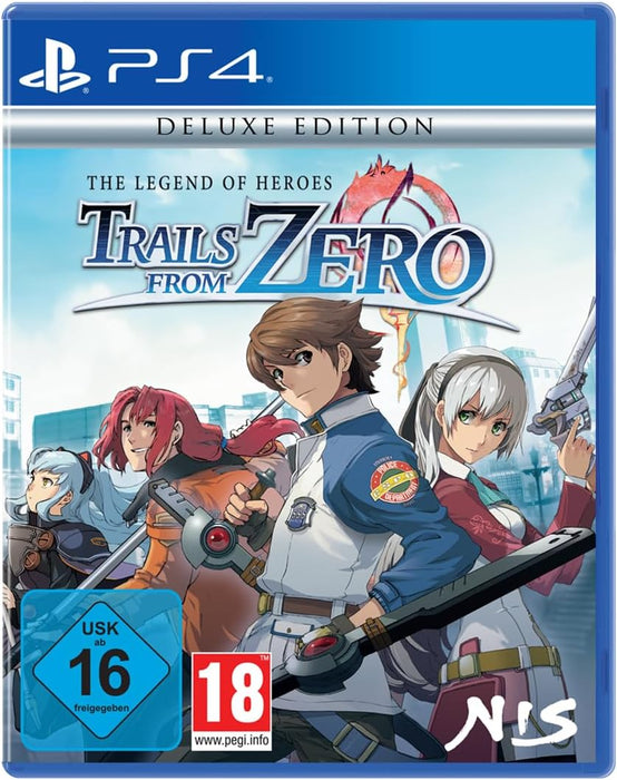 The Legend of Heroes: Trails from Zero Deluxe Edition (German Box) PS4