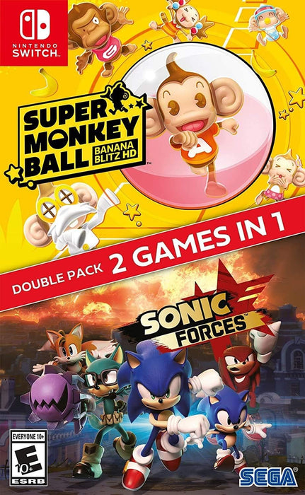 Super Monkey Ball: Banana Blitz HD & Sonic Forces Double Pack (USA IMPORT) Switch