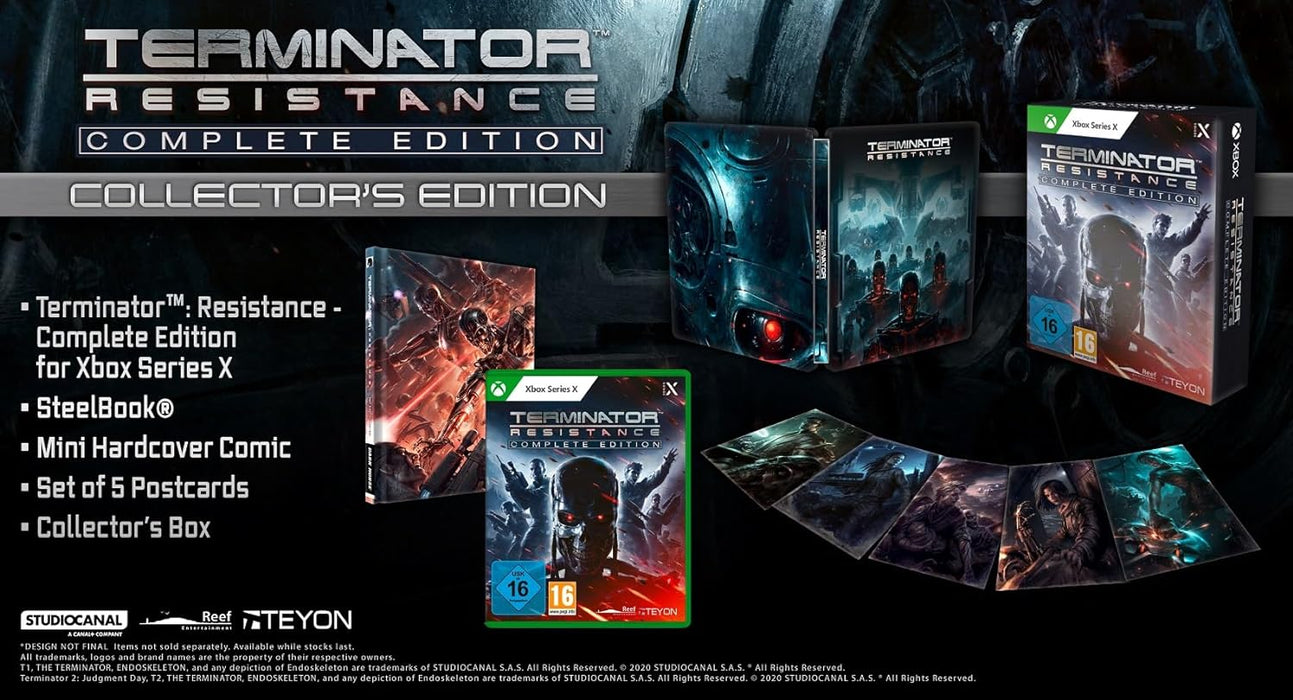 Terminator: Resistance COMPLETE COLLECTOR’S Edition (German Box)  Xbox Series X