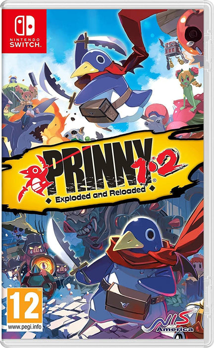 Prinny 1+2: Exploded and Reloaded Standard Edition Switch