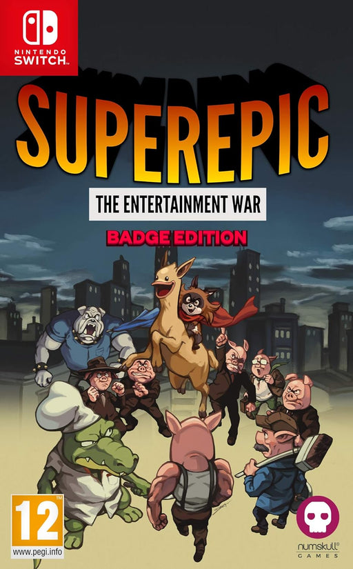 SuperEpic: The Entertainment War - Badge Edition Switch