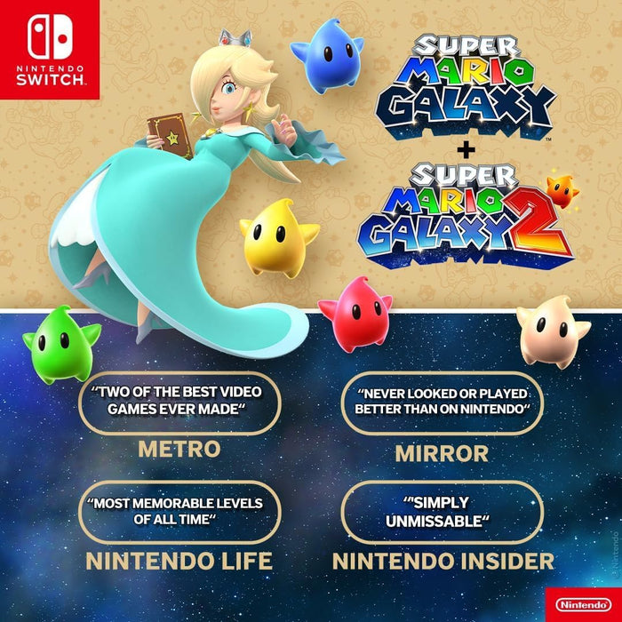 Super Mario Galaxy + Super Mario Galaxy 2 (Double Pack) Switch