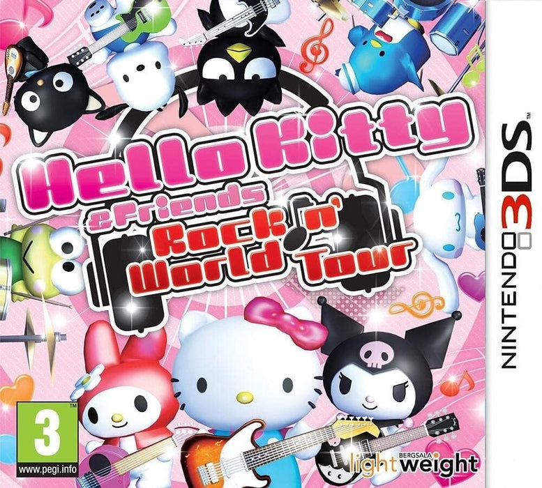 Hello Kitty and Friends: Rockin World Tour (DELETED TITLE) 3DS