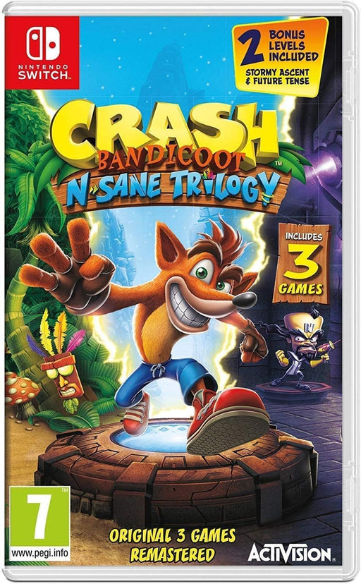 Crash Bandicoot N. Sane Trilogy Switch