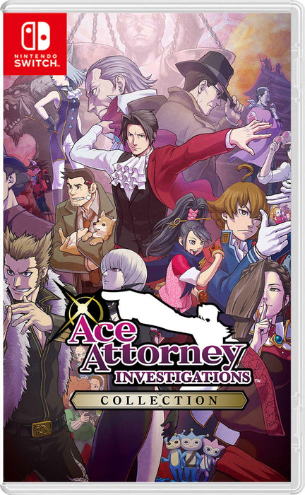 Ace Attorney Investigations 1 & 2 Collection (# - Asian - English Box) Switch