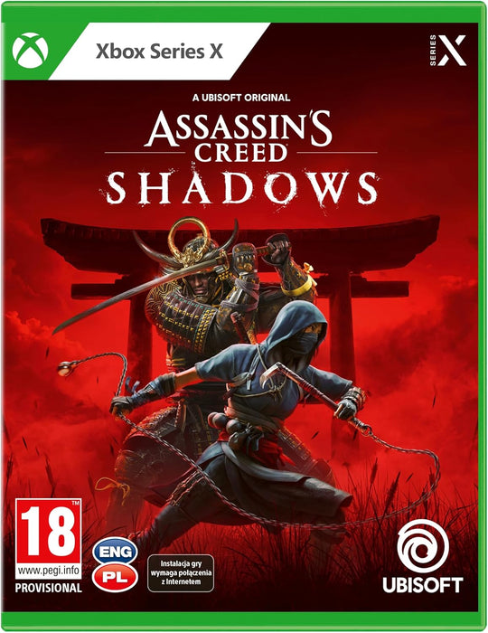 Assassin's Creed: Shadows (English/Polish Box - Multi Lang in Game) Xbox Series X