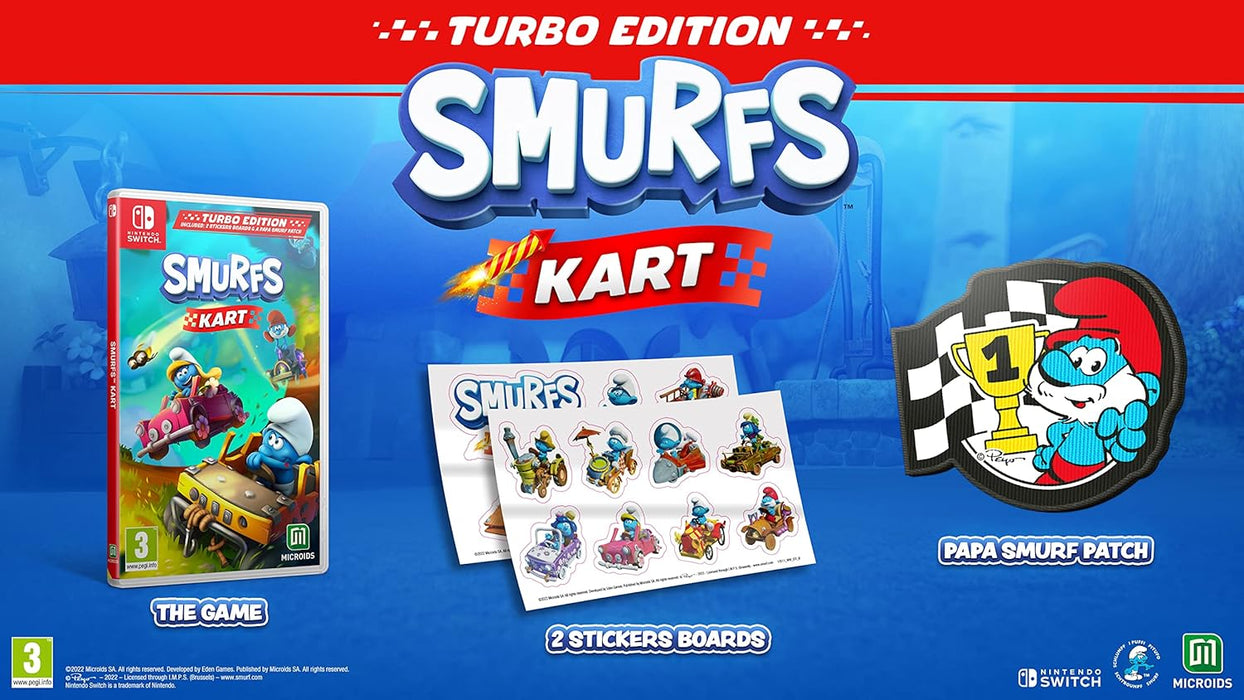 Smurfs Kart - Turbo Edition Switch