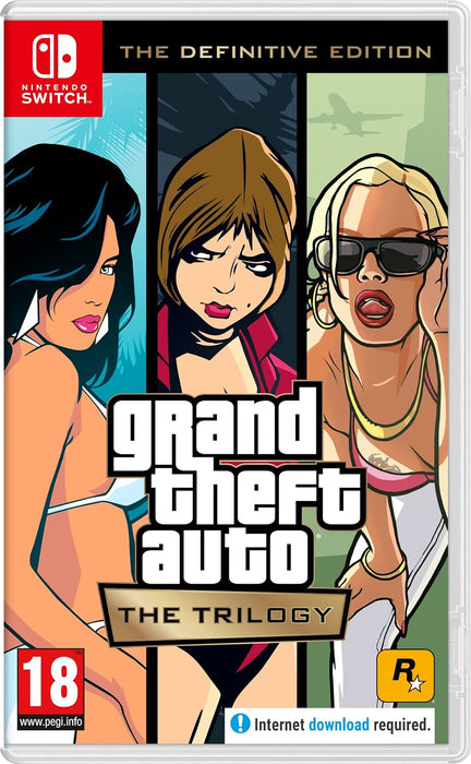 Grand Theft Auto: The Trilogy - Definitive Edition Switch