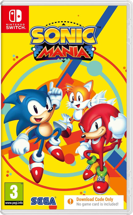 Sonic Mania (Code in a Box) Switch