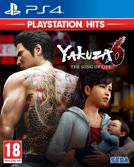 Yakuza 6: The Song of Life (Playstation Hits)  PS4