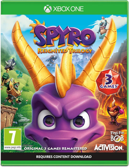 Spyro: Reignited Trilogy (Polish Box - ENG In Game )  Xbox One