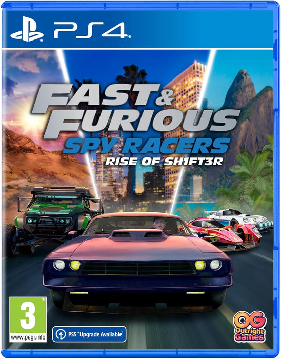 Fast & Furious: Spy Racers  PS4