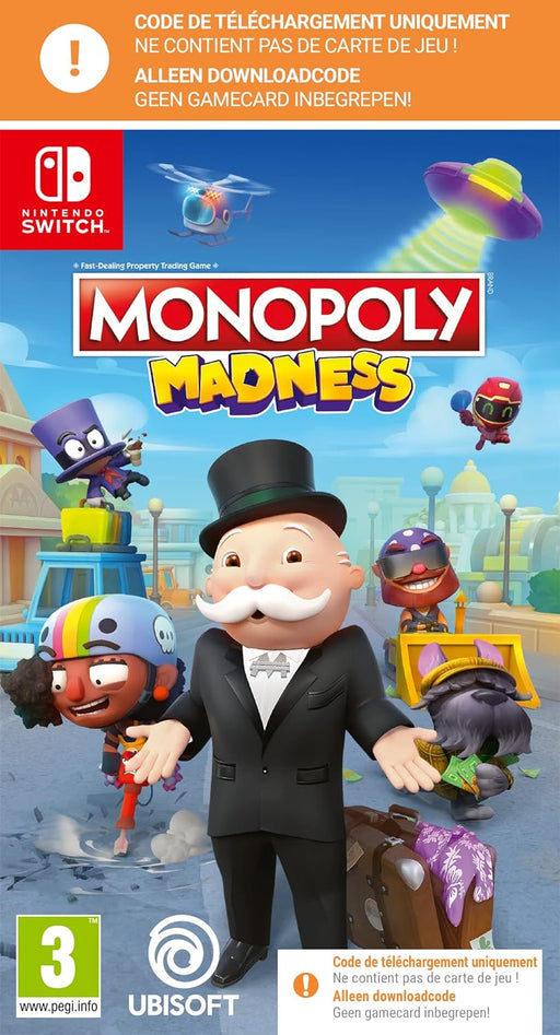 Monopoly Madness (Code in a Box) (French Box) Switch