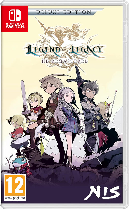 The Legend of Legacy HD Remastered Deluxe Edition Switch