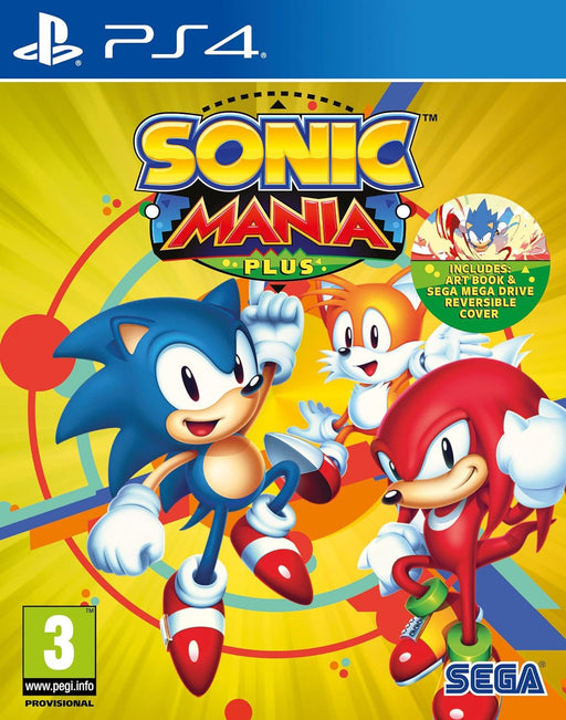 Sonic Mania Plus (With Artbook)  PS4