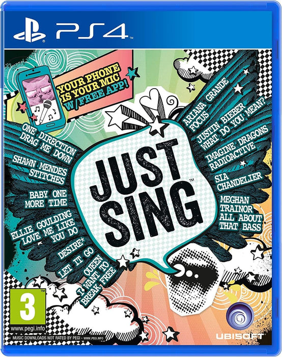 Just Sing (DELETED TITLE)  PS4