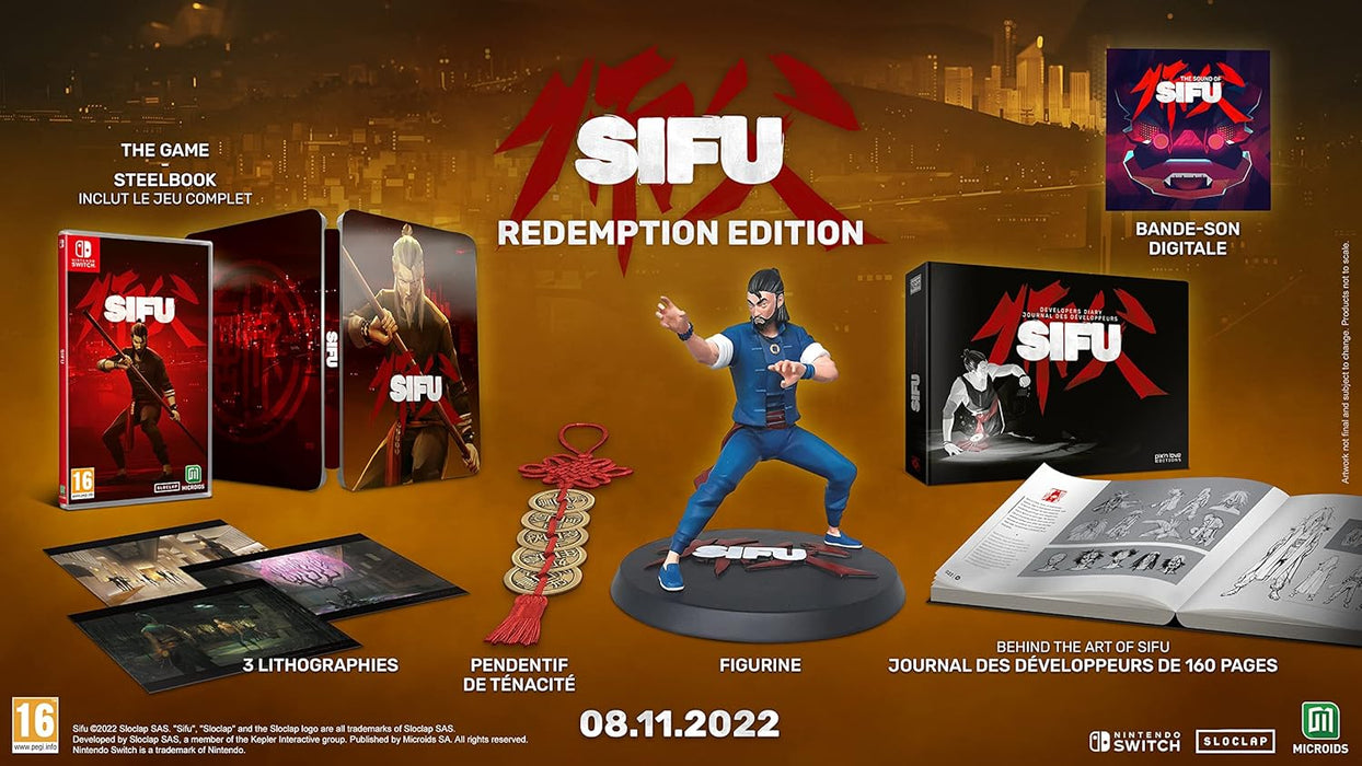 SIFU Redemption Edition Switch