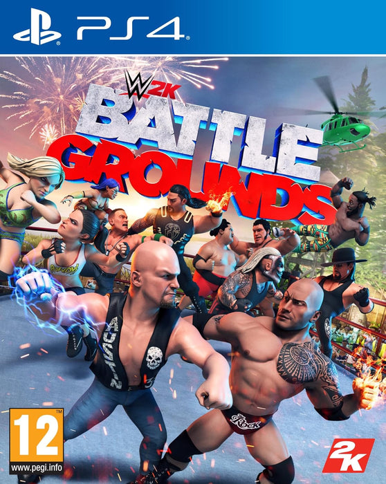 WWE Battlegrounds (French/Dutch Box) (DELETED TITLE) PS4